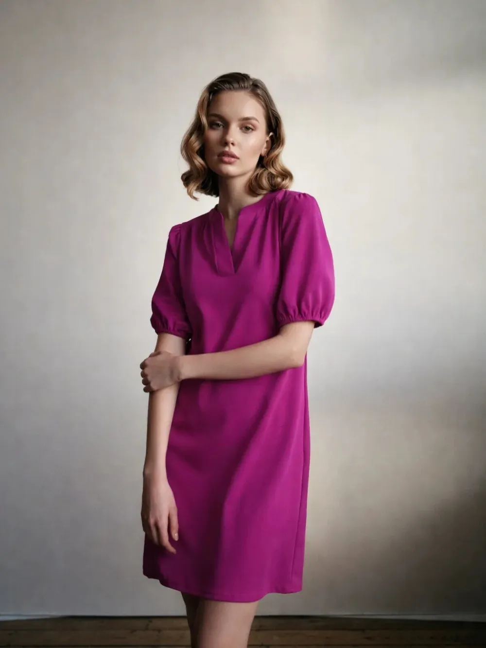 Marla Magenta Dress 3