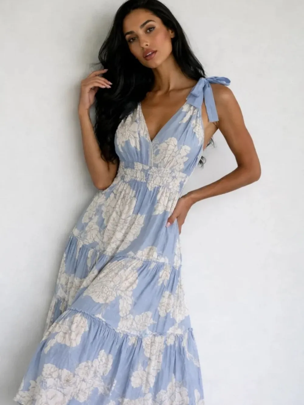Blue Floral Dress 3 Blue Floral Dress 3