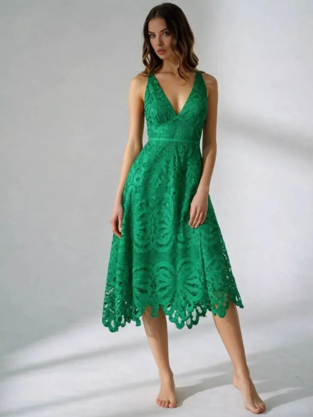 Kelly Green Eyelet 3 Kelly Green Eyelet 3